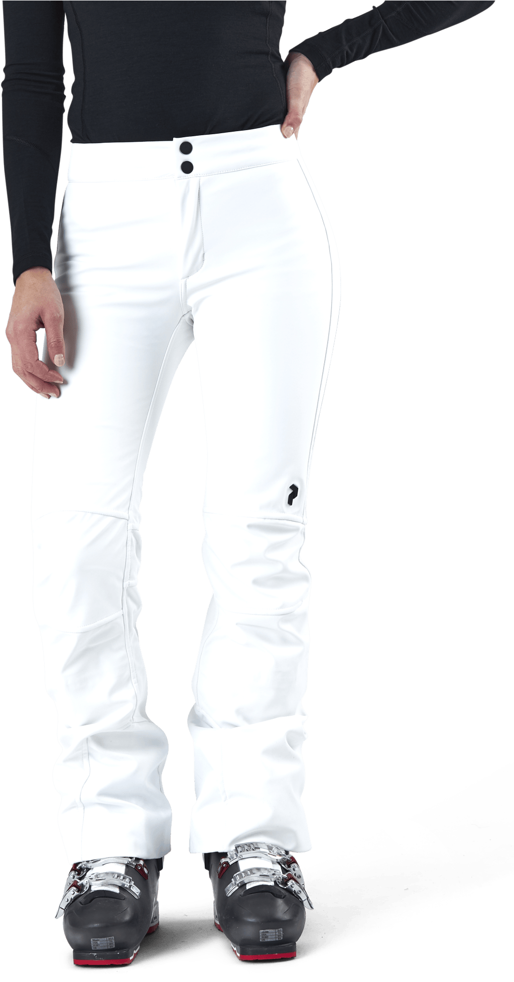 Stretch Pant White, Female, Vêtements, Pantalon, Sport d'hiver, Blanc, XL