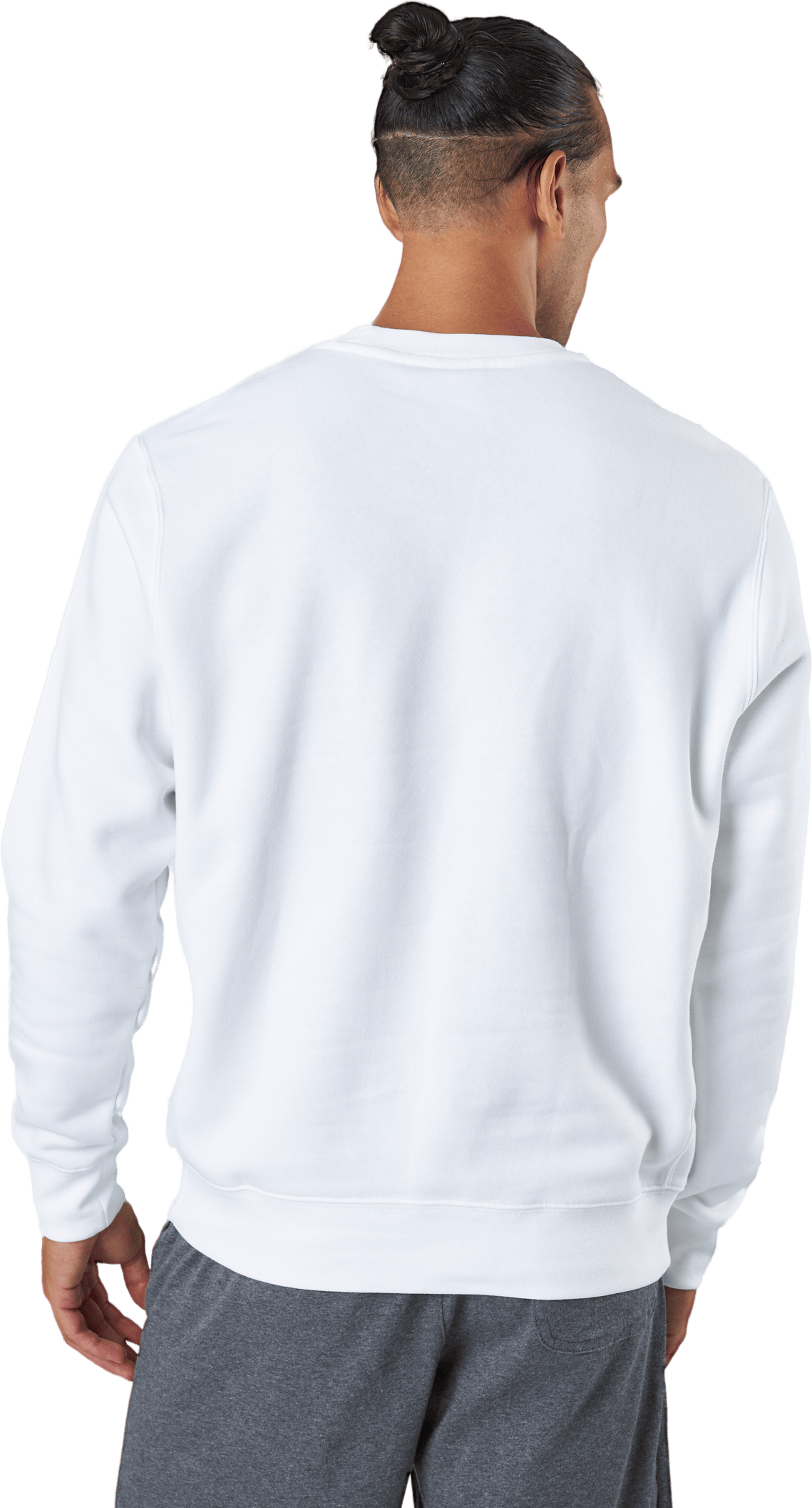 Sportswear Club Fleece Crew WHITE/BLACK - Bild 3
