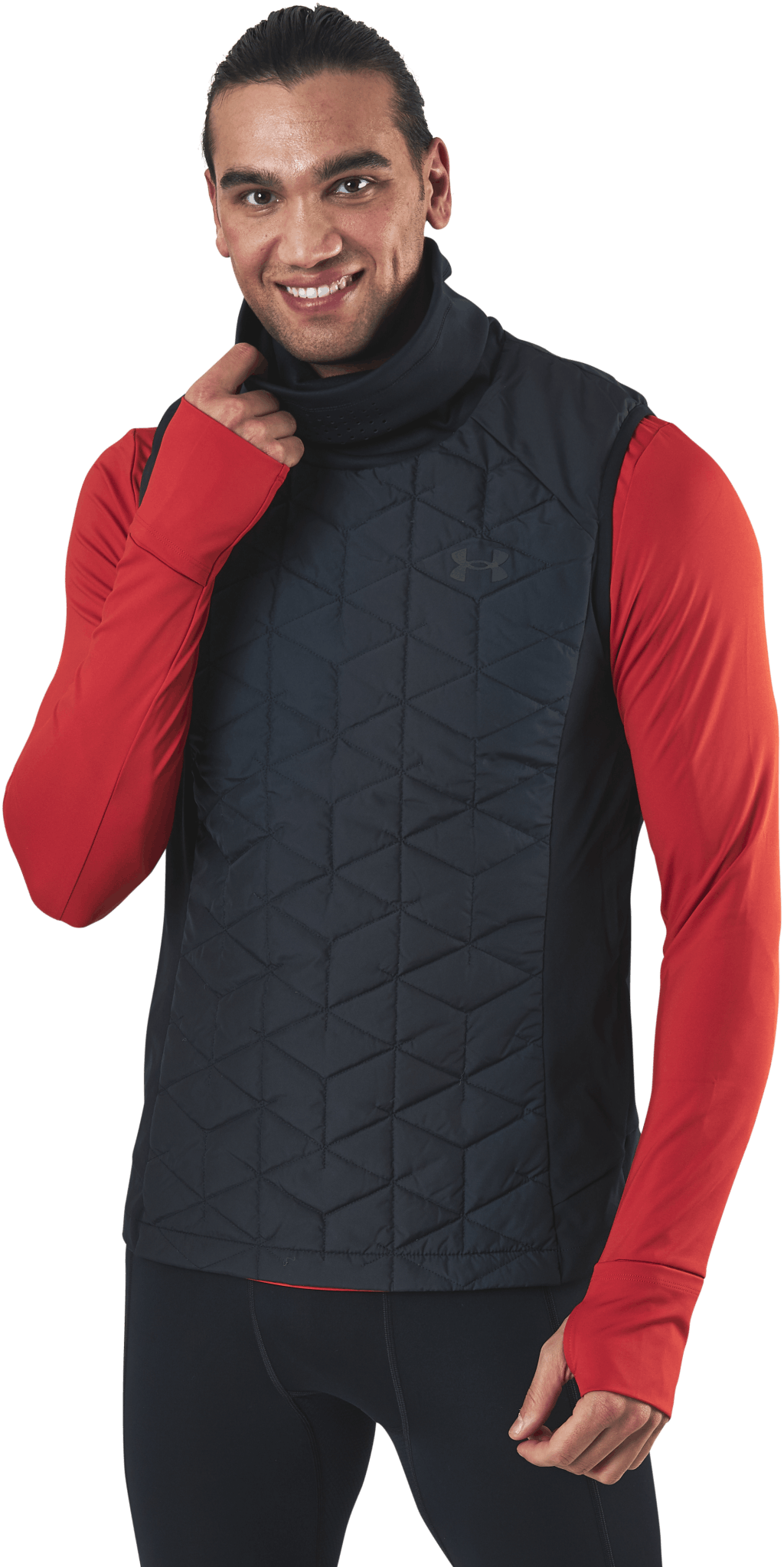 CG Reactor Run Vest Black, Male, Bekleidung, Jacken, Laufen, Schwarz, M