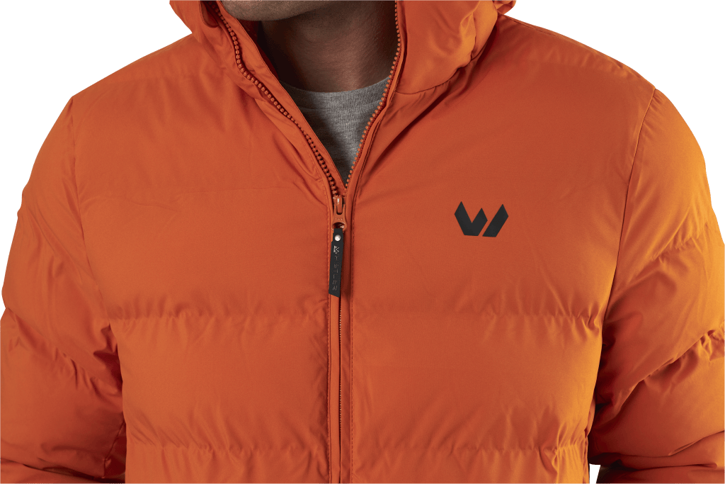 Jakob Padded Jacket Orange - Bild 7