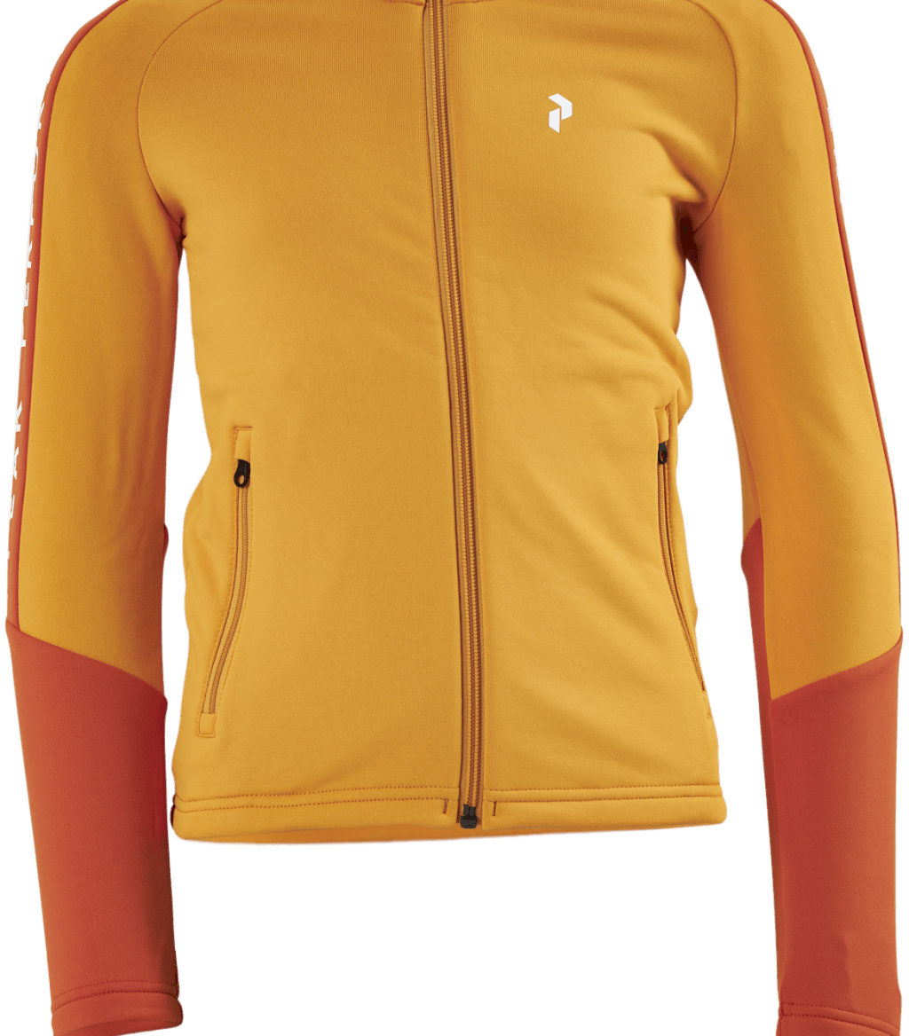 Junior Ride Zip Yellow, Unisex, Kläder, Skjortor, Gul, 160