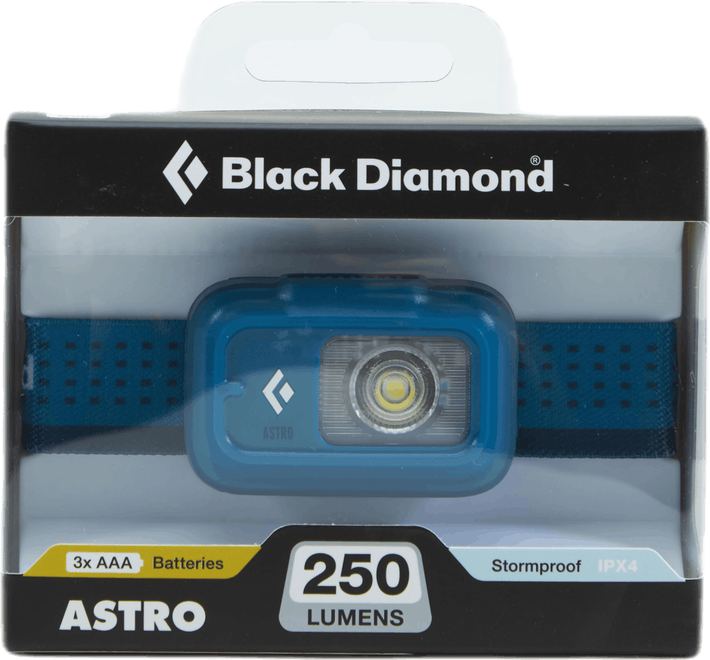 Astro 250 Headlamp Blue, Unisex, varusteet, Elektroniikka, Sininen, ONESIZE