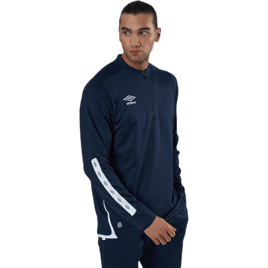UX Elite Halfzip Top Blue/White