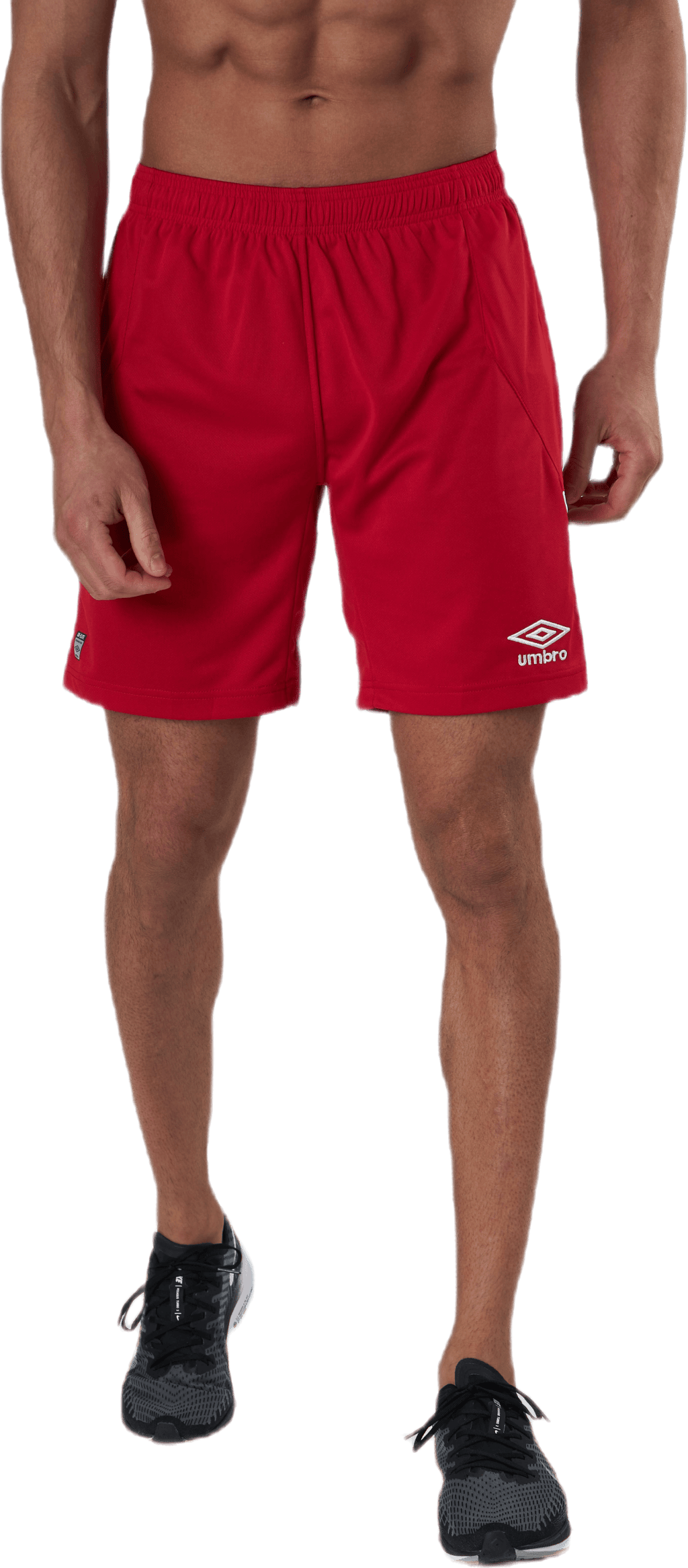 UX Elite Shorts White/Red, Male, Odzież, Spodenki, Piłka nożna, Biały/Czerwony, S