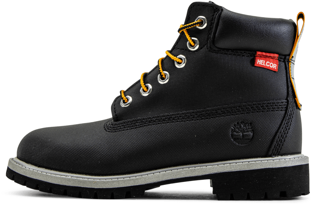 6 In Premium WP Boot Kids Black, Unisex, Sapatos, Botas, Preto, EU 31