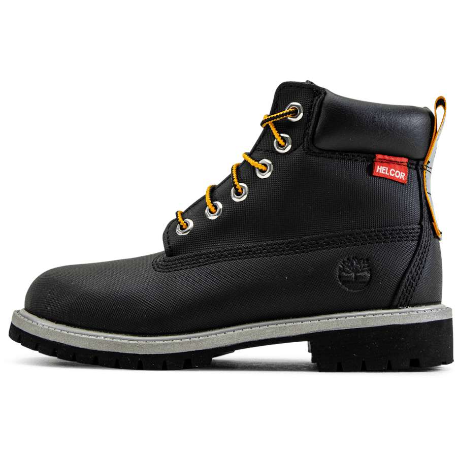 6 In Premium WP Boot Kids Black