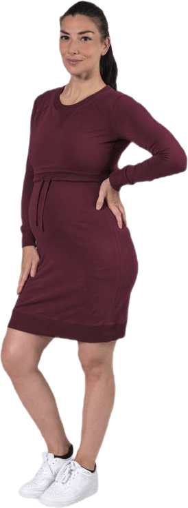 B Warmer Dress Red, Female, Ropa, maternidad, Rojo, S