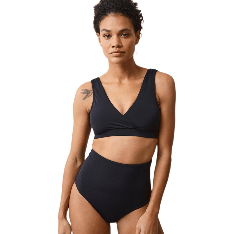 The Go-To bikini top Black