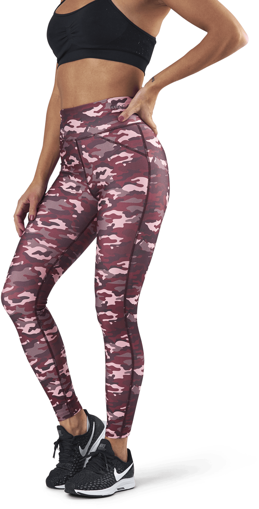 Control 7/8 Tights Pink