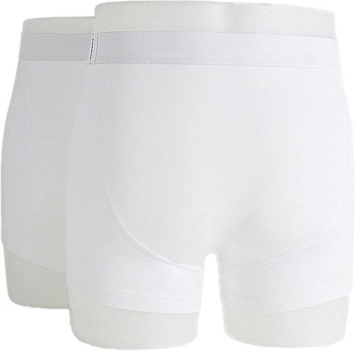 Boxer Breif Modal 2-pack, Male, Apparels, Underwear, White, L