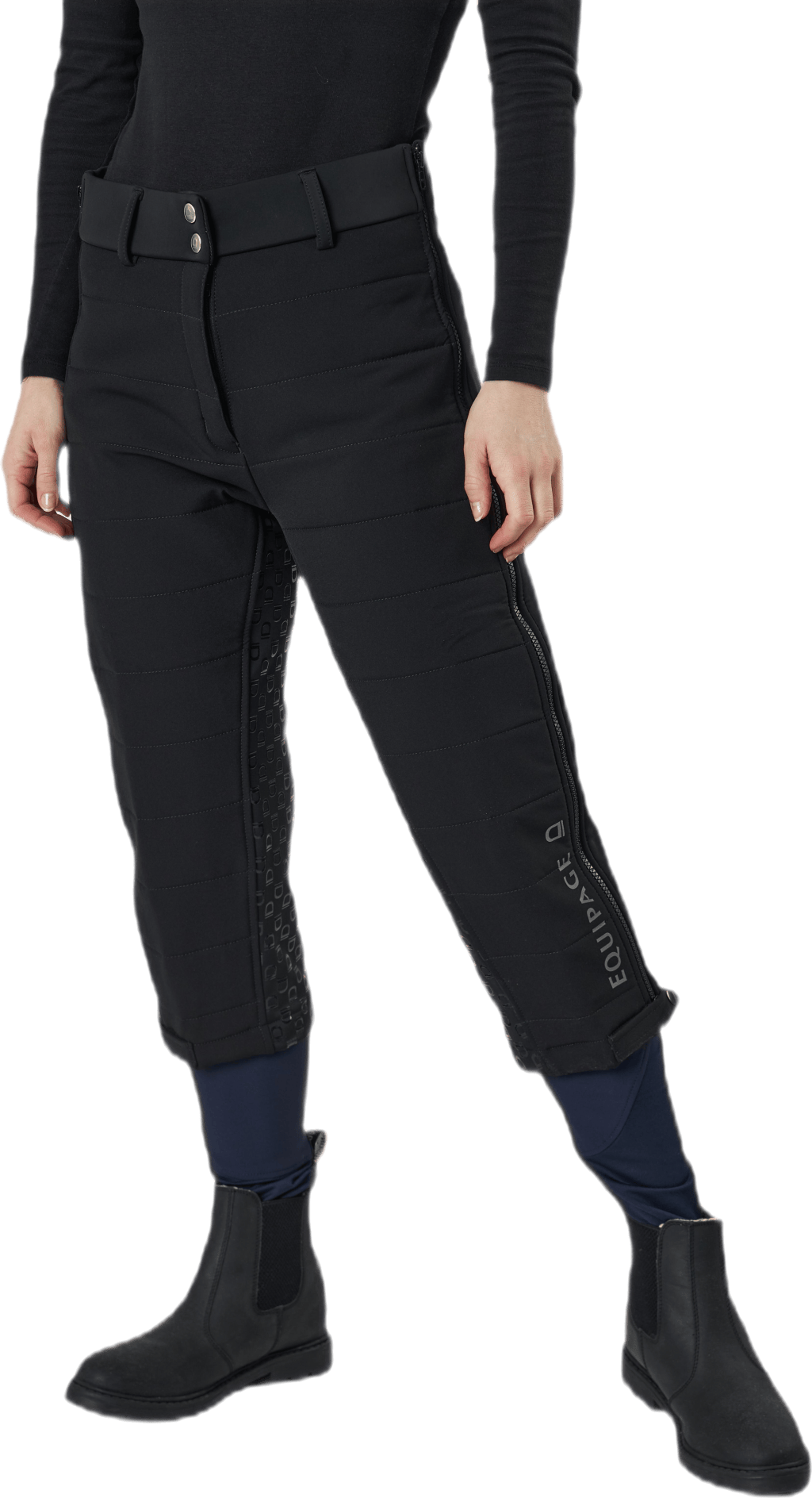 Clash II F/G Padded Breeches Black, Female, Apparels, Pants, Equestrian sports, Black, S