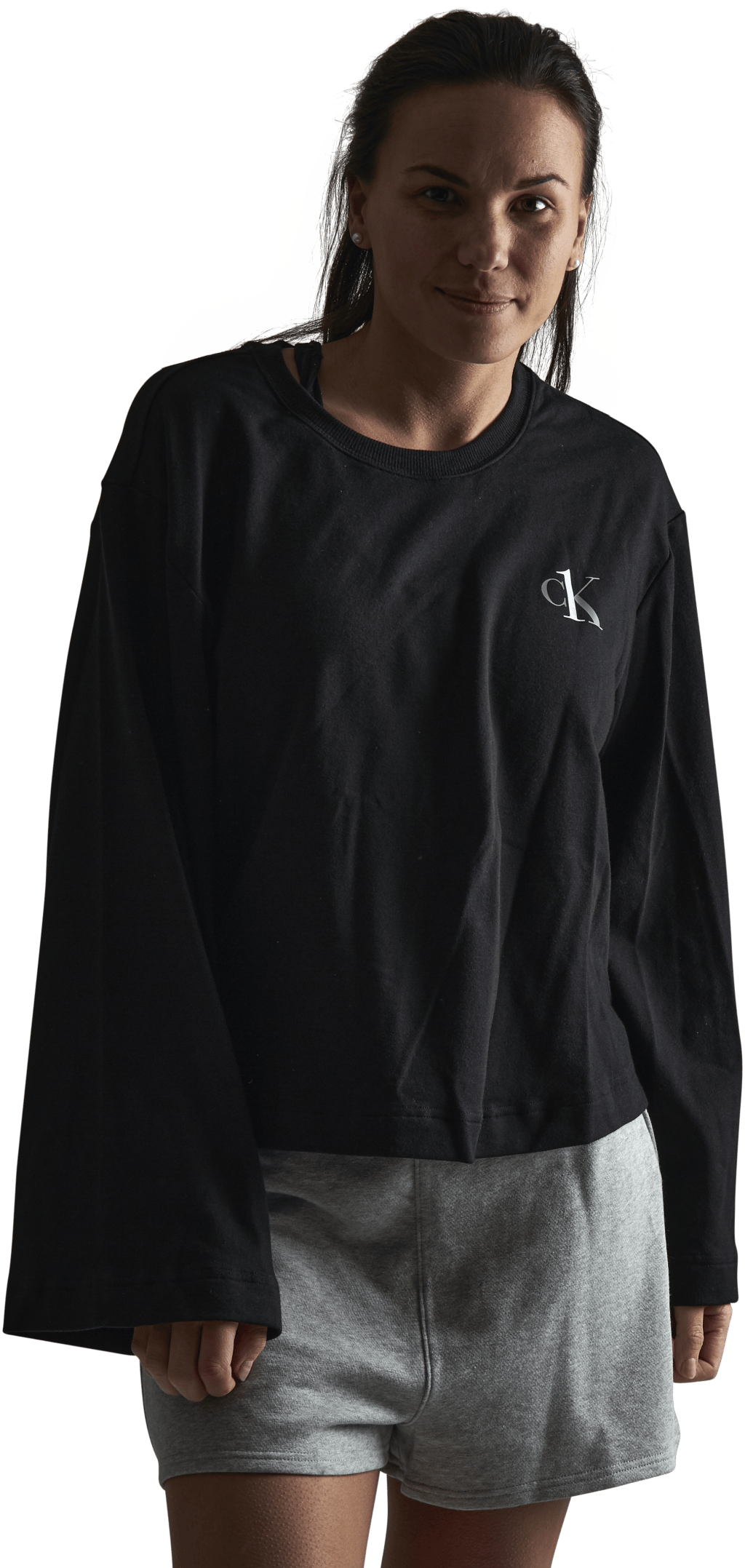 L/S Crew Neck Black - Bild 3