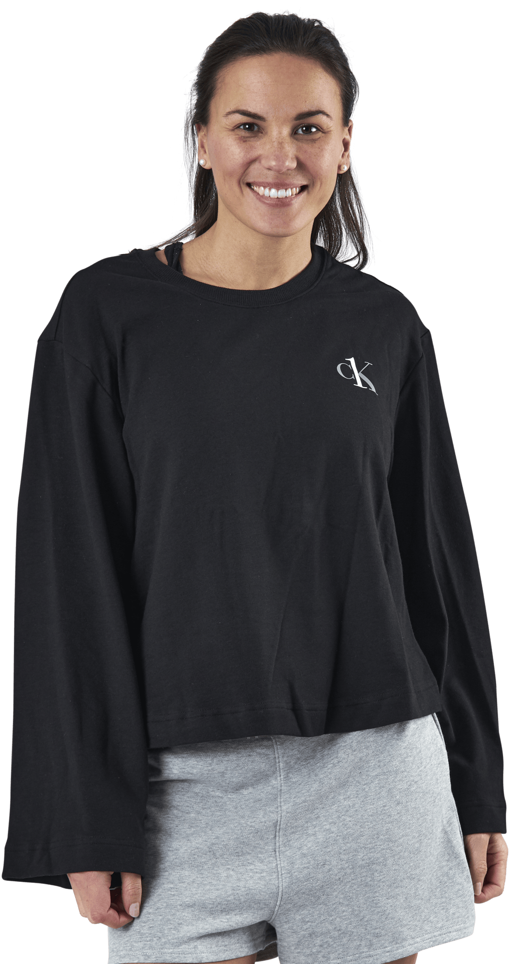 L/S Crew Neck Black - Bild 5