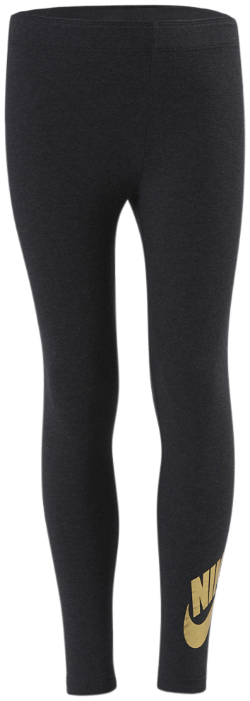 Favourites Shine Junior Black/Gold, Unisex, Apparels, Leggings, Workout, Black, M