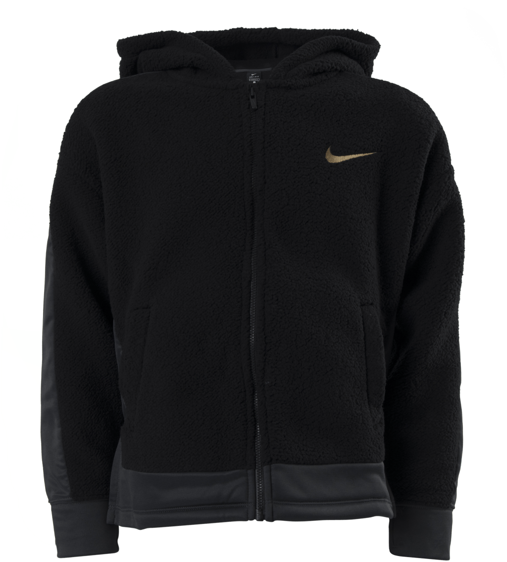 Therma Winterized Hoodie Junior Black, Unisex, Apparels, Shirts, Black, L