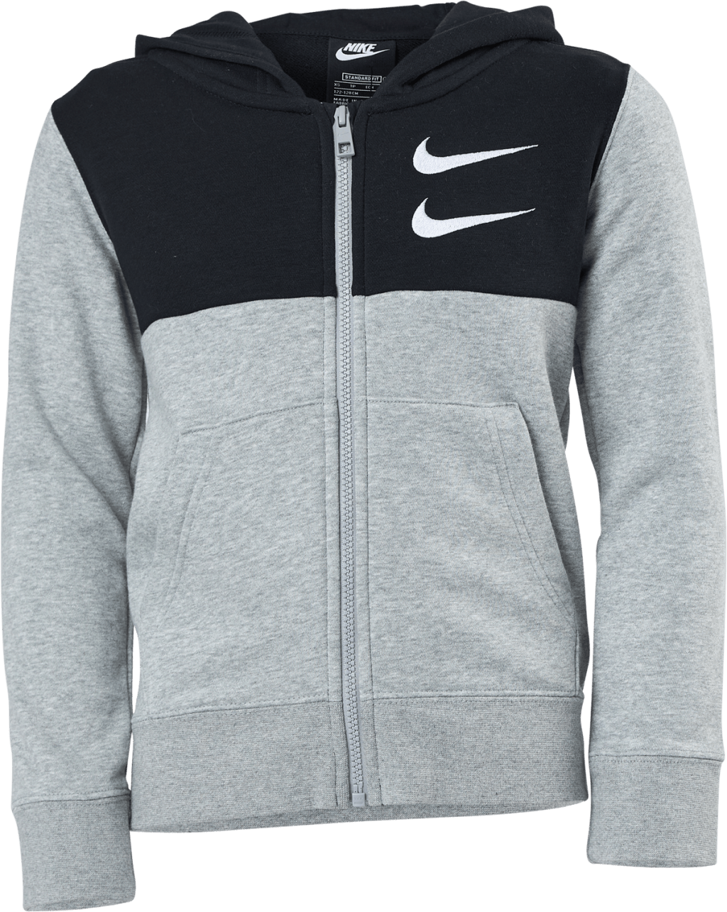 NSW Swoosh Zip Hoodie Junior Grey