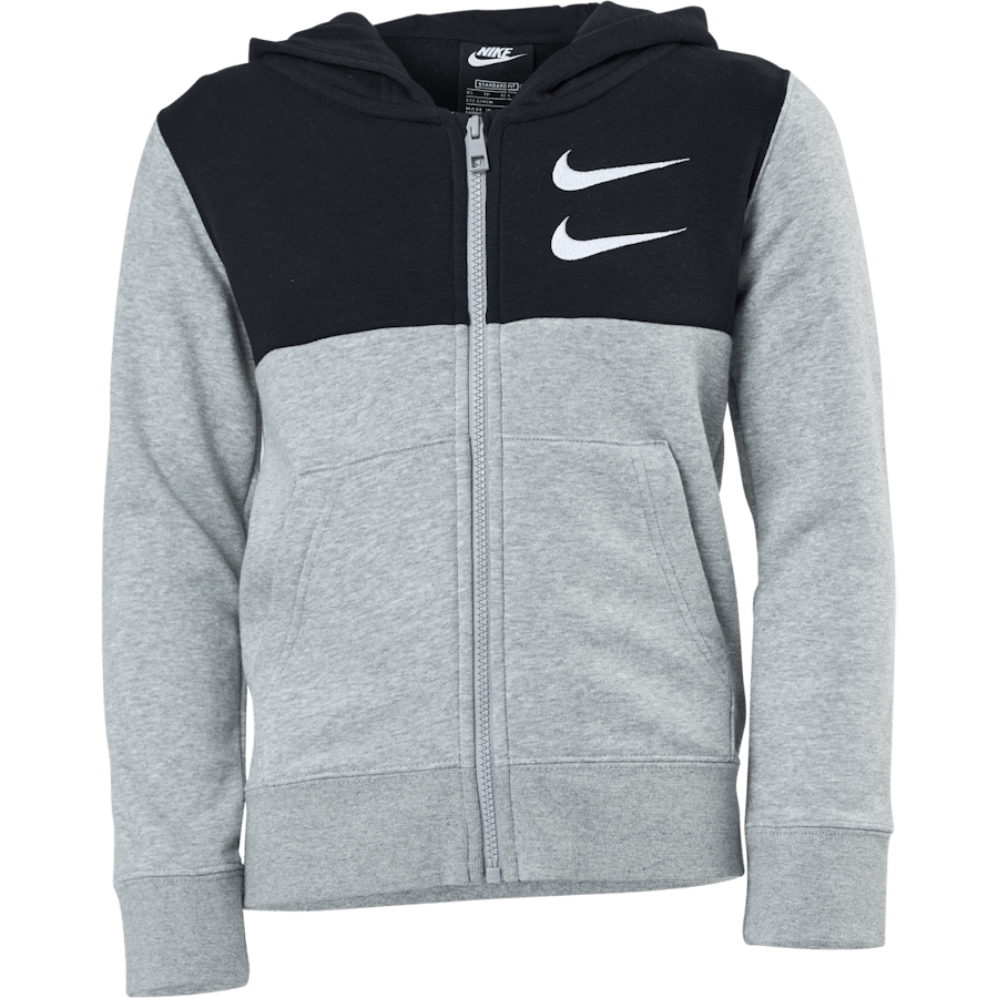 NSW Swoosh Zip Hoodie Junior Grey
