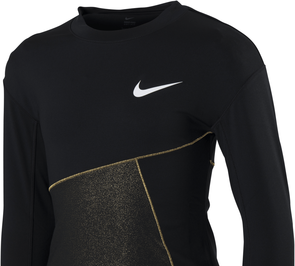 Nike Pro Warm Shine Junior Black - Bild 2