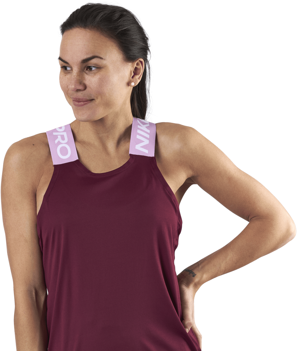 Pro Dry Elastika Tank Top Black/Red - Bild 5