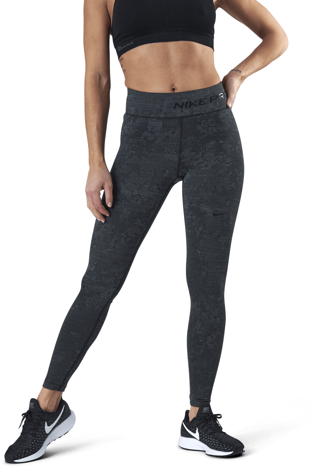 Nike Pro HyperWarm Therma Tight Black/Grey - Bild 3