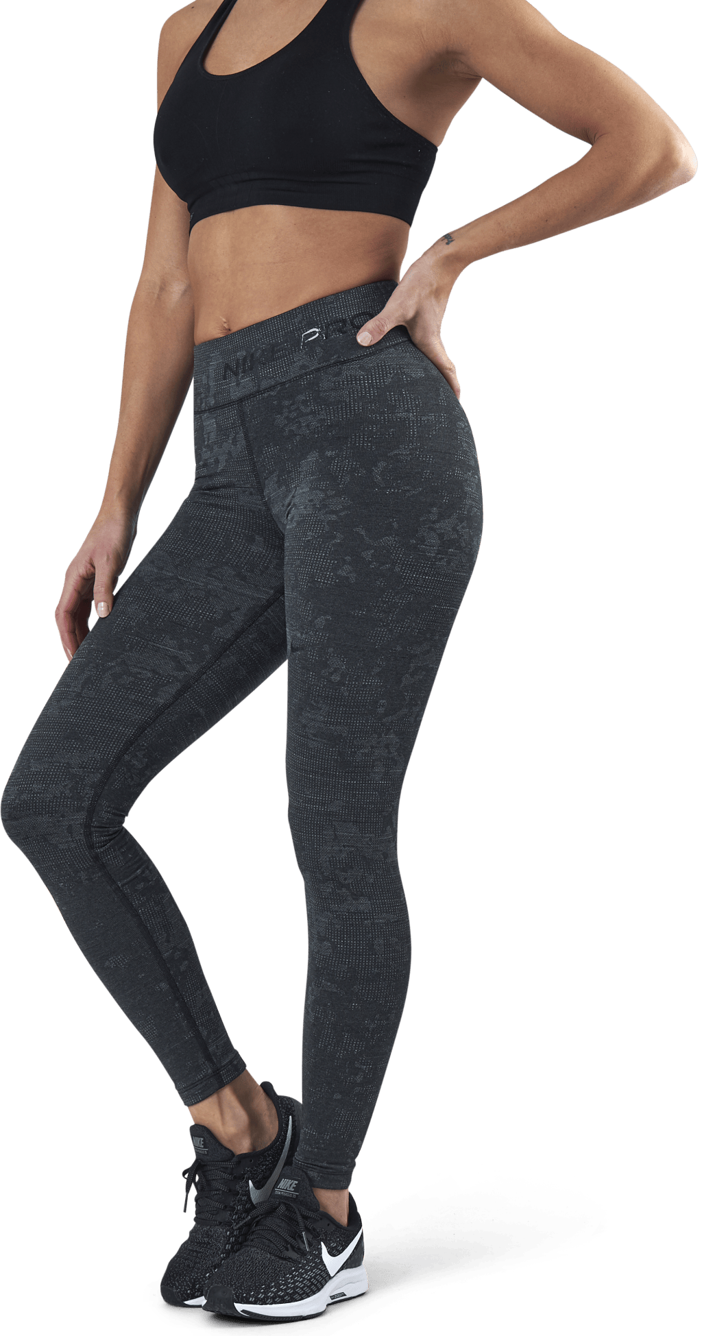 Nike Pro HyperWarm Therma Tight Black/Grey