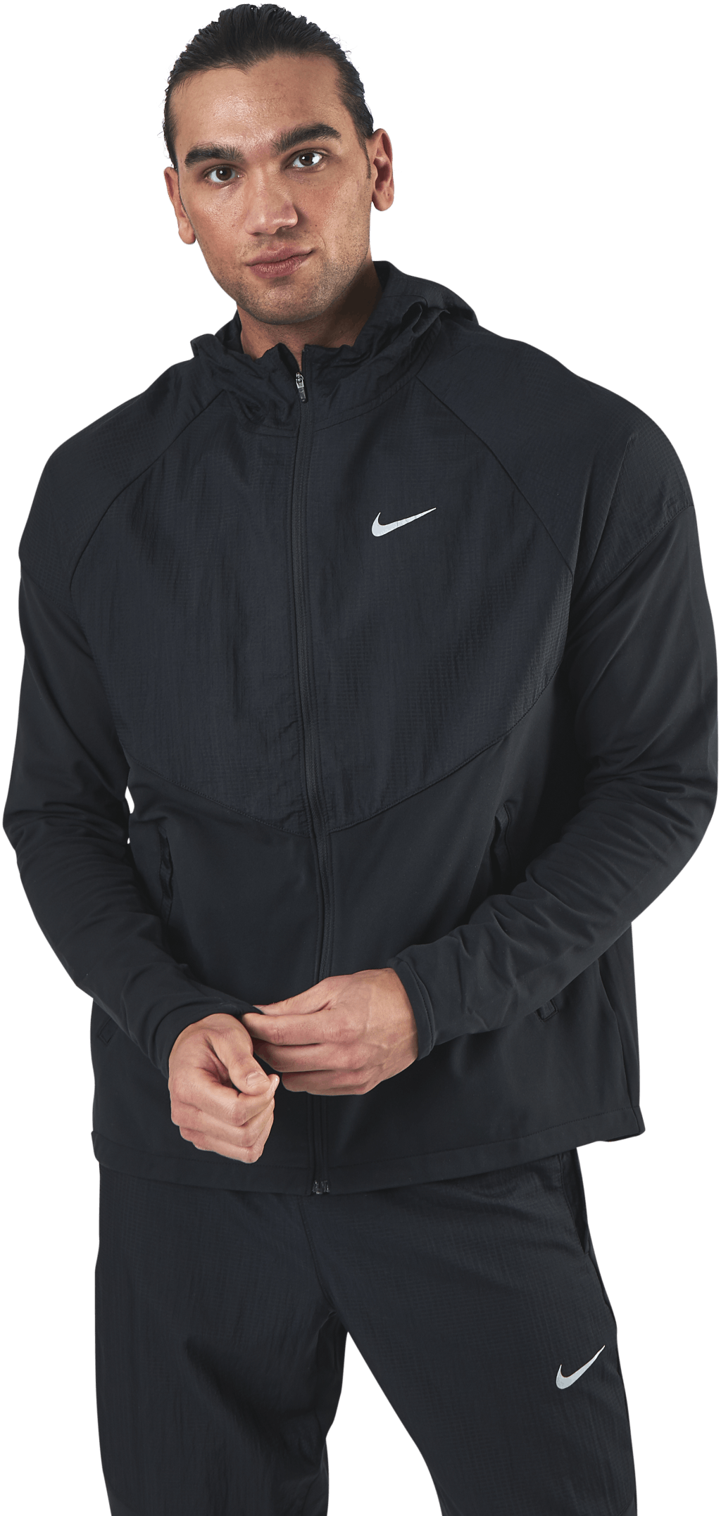 Thermal Essential Jacket Black, Male, Apparels, jackets, Running, Black, S