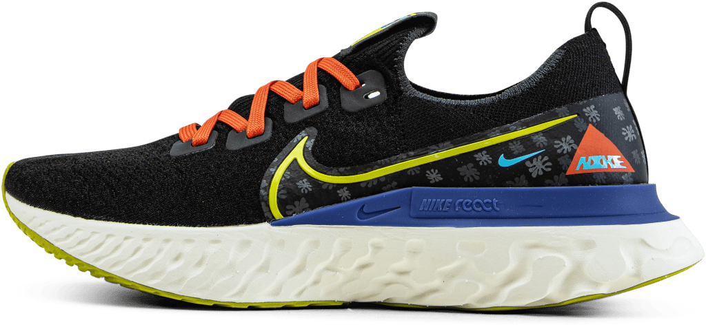 React Infinity Run Flyknit Green/Black, Male, Topánky, Bežecké topánky, Beží, Viacfarebná, EU 44