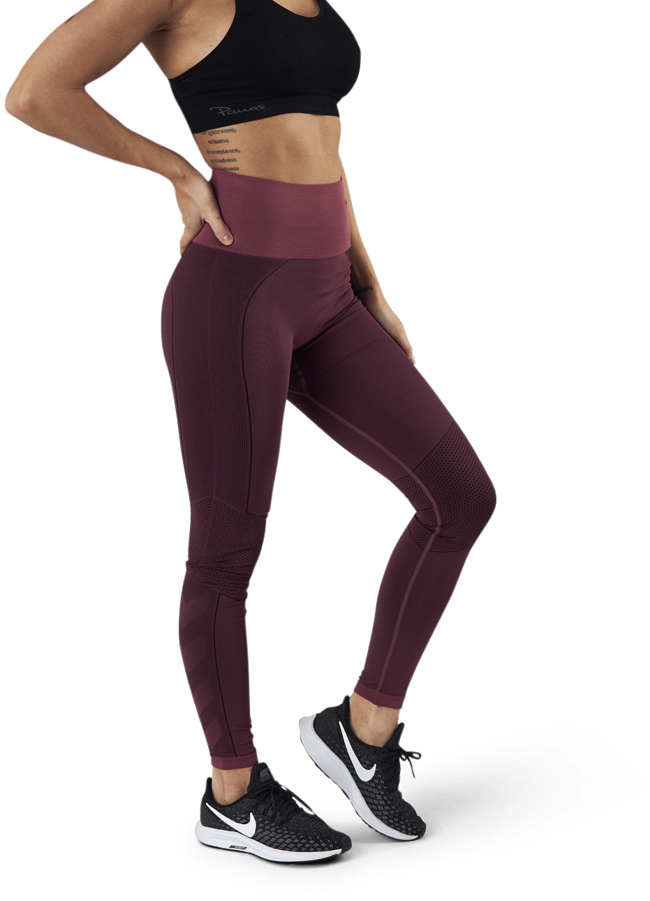 Zona High Waist Seamless Tights Red - Bild 2