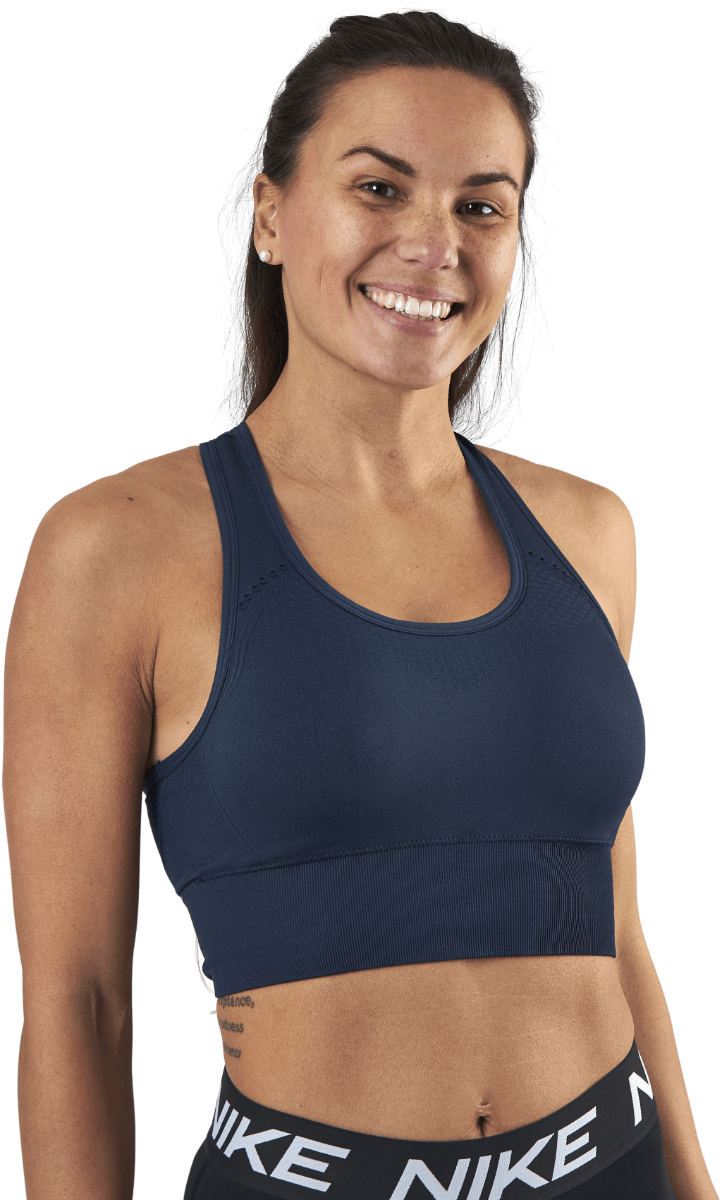 Hatha Seamless Crop Top Blue, Female, Apparels, Tops, Yoga, Blue, XS/S