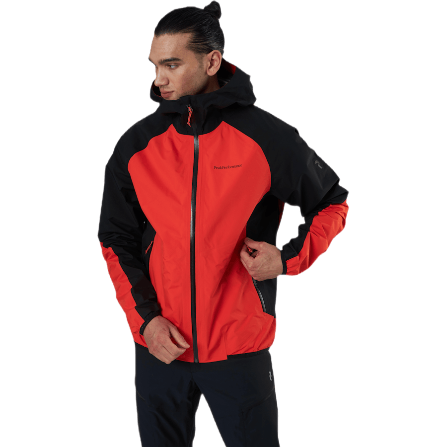 Pac Jacket Orange/Black