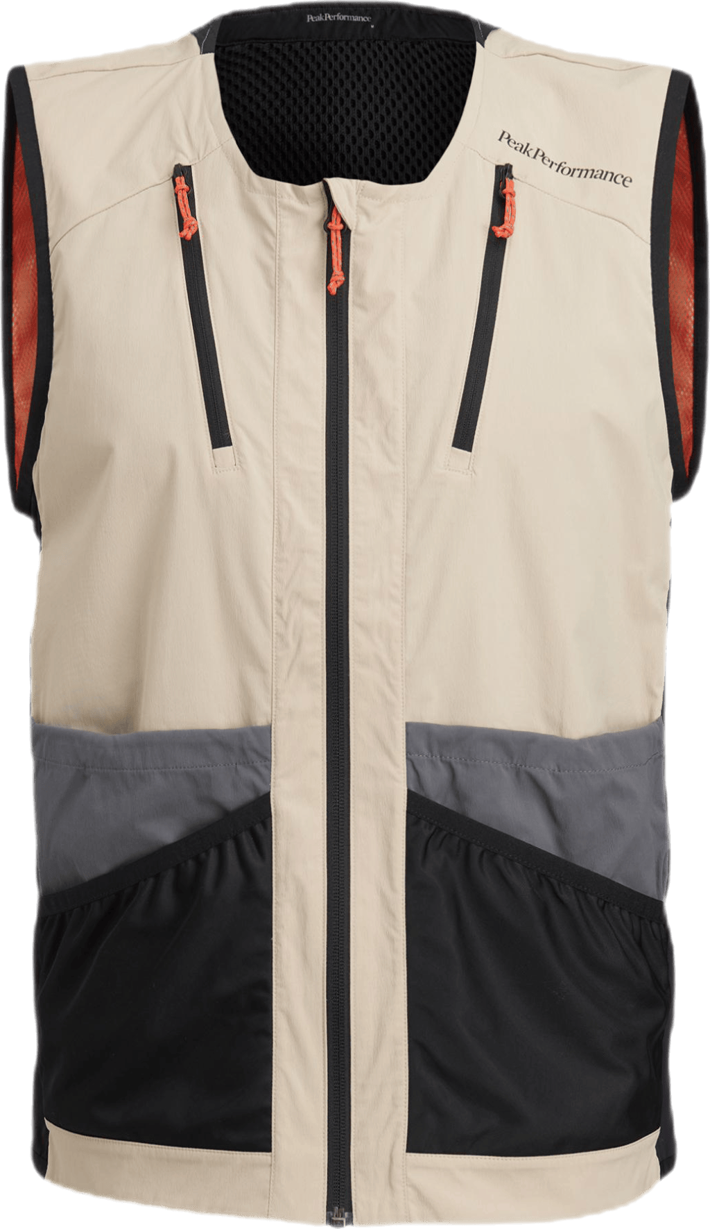 Vislight Utility Vest Beige/Grey, Female, Kleding, jassen, Beige, XS