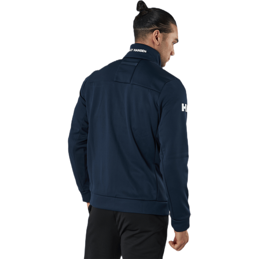 Crew Fleece Jacket Blue - Bild 3