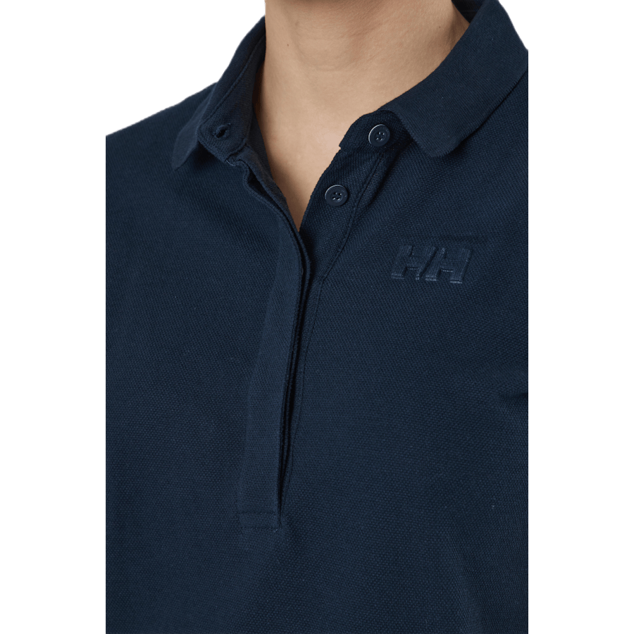 Thalia Pique Dress Blue - Bild 4