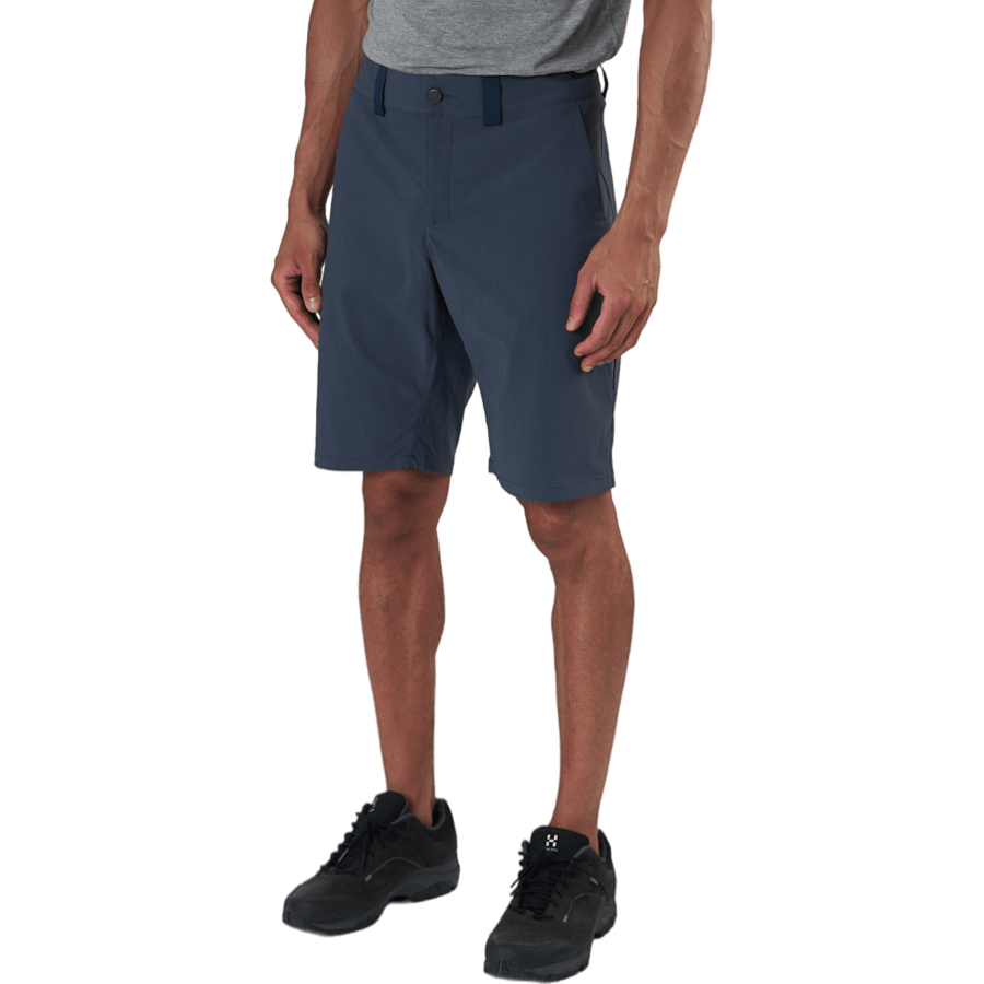 Mid Solid Shorts Blue