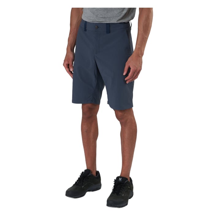 Mid Solid Shorts Blue, Male, Apparels, Shorts, Blue, XXL