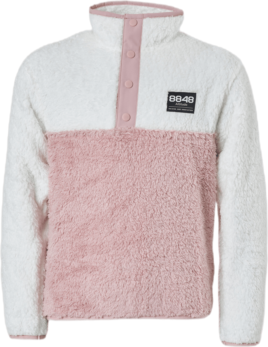 Lens Junior Pile Pink/White, Unisex, Apparels, jackets, Pink/White, 170