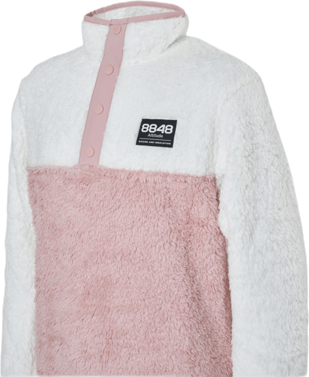 Lens Junior Pile Pink/White - Bild 4