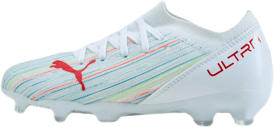 Ultra 3.2 FG/AG White/Red, Unisex, Sapatos, Chuteiras, Futebol, Branco, EU 37,5