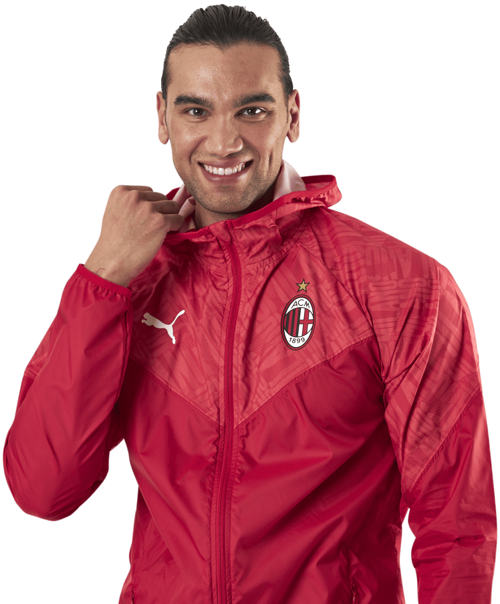 ACM Warmup Jacket Black/Red