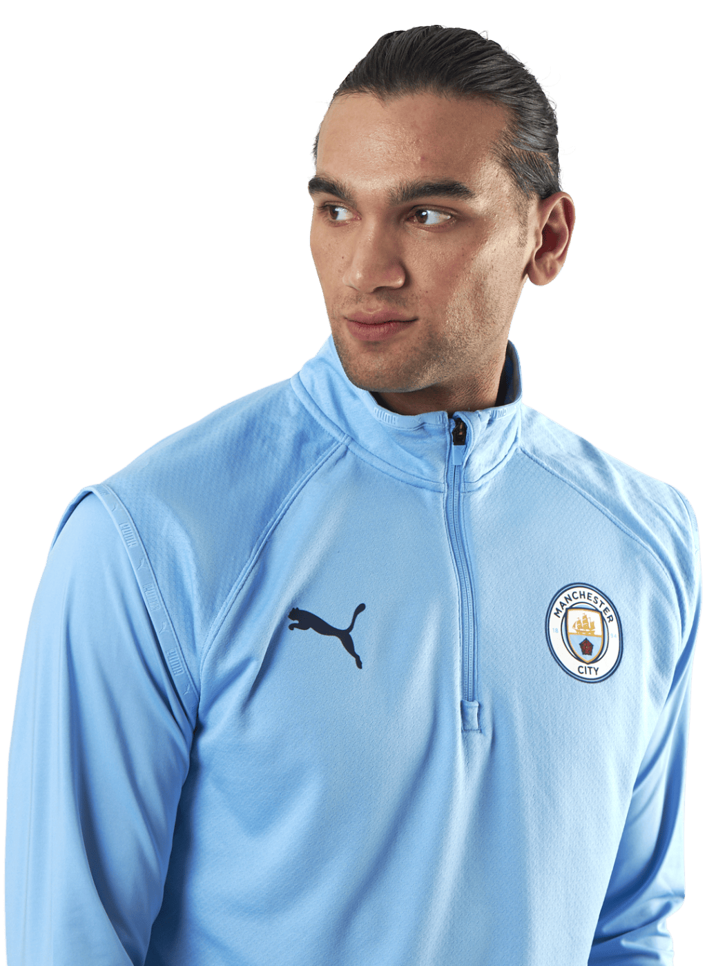 MCFC Warmup Midlayer Blue - Bild 2