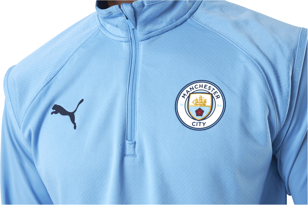 MCFC Warmup Midlayer Blue - Bild 5