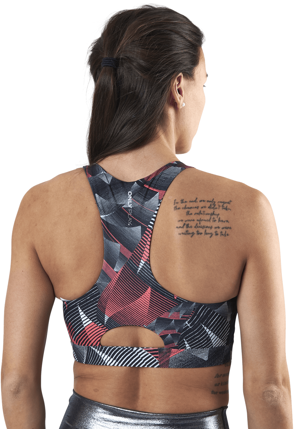 Judie Aop Training Bra Black