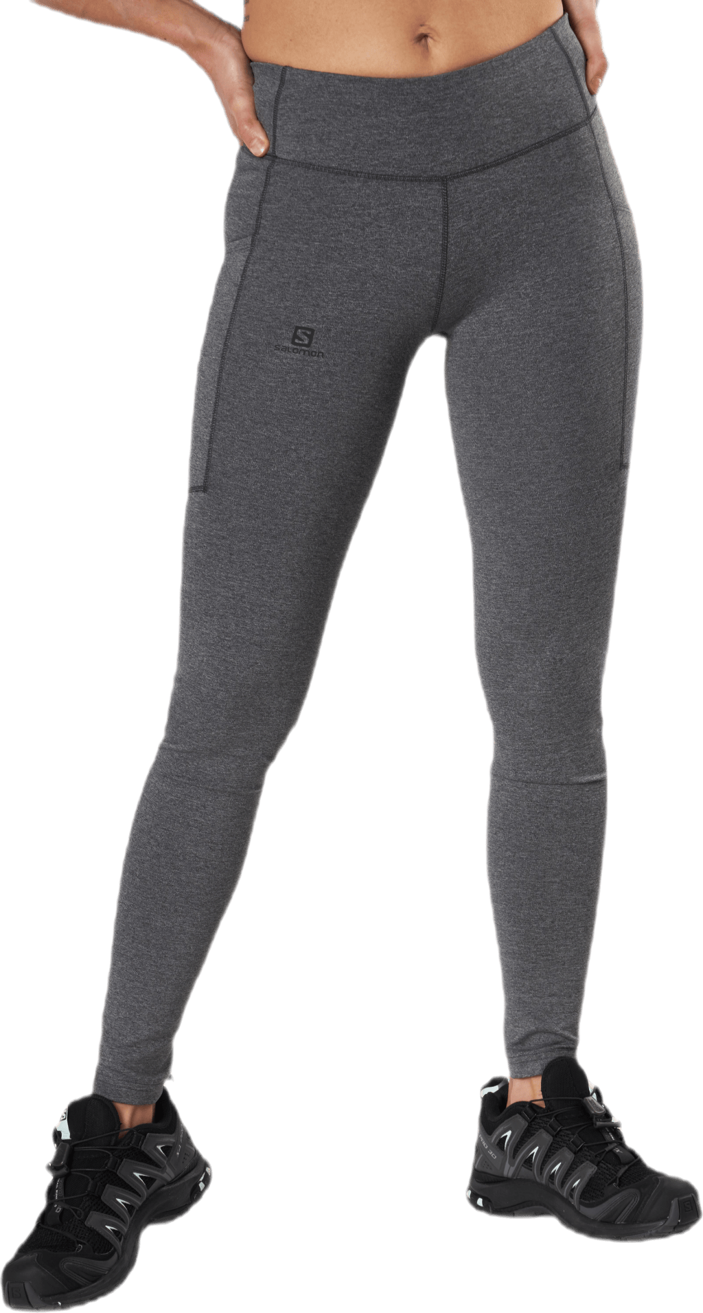 Outline Tights Black/Grey