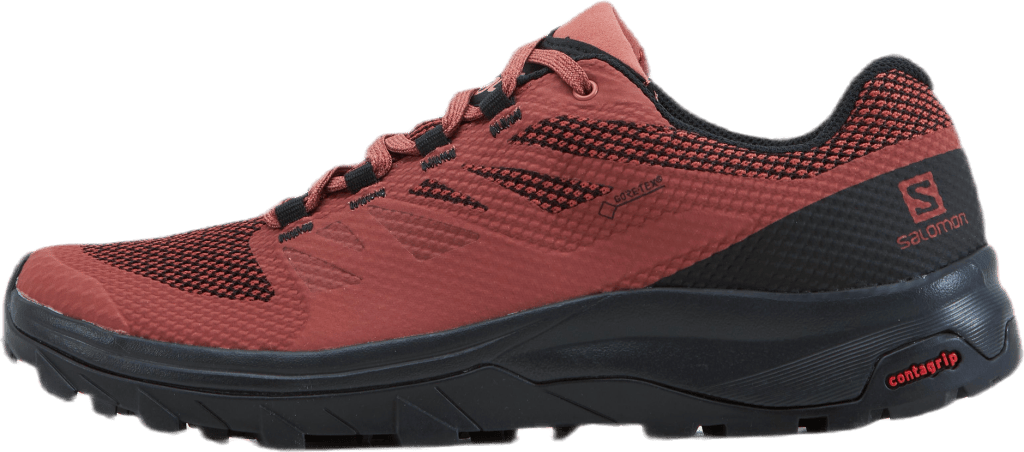 OUTline GTX Pink/Red, Female, Buty, buty na wędrówki, Różowy/Czerwony, EU 36