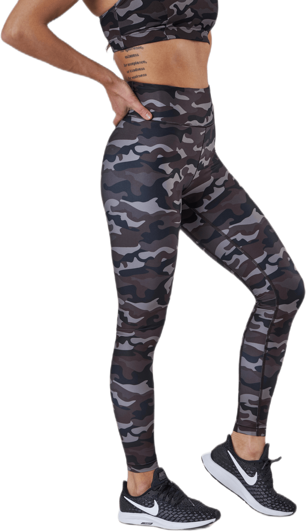 Printed Sport Tights Grey - Bild 2