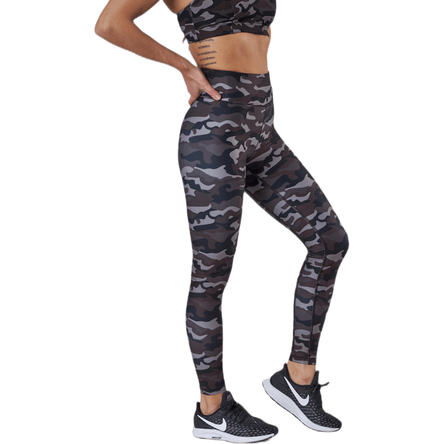 Printed Sport Tights Grey - Bild 2