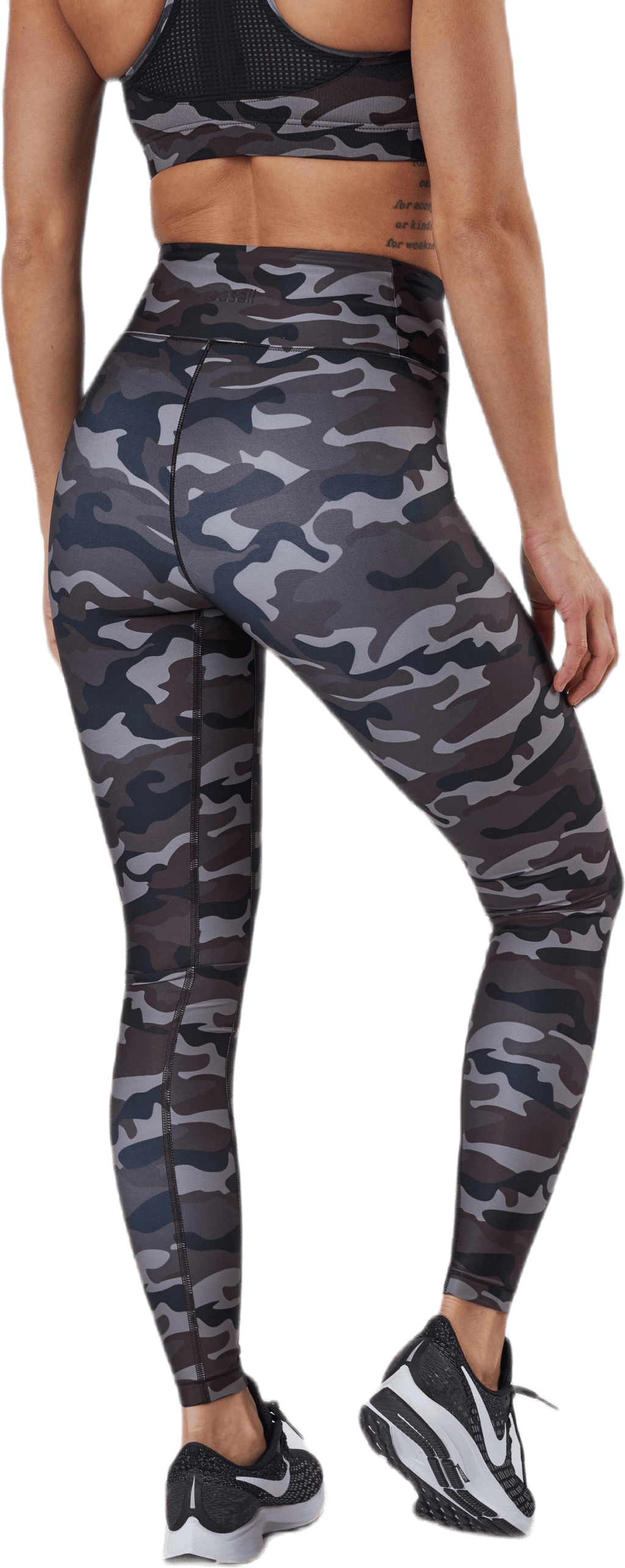 Printed Sport Tights Grey - Bild 3