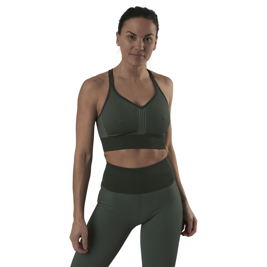 Seamless Sports Top Green