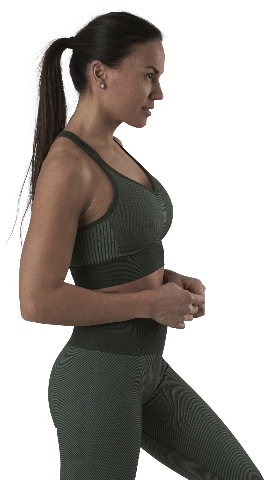 Seamless Sports Top Green - Bild 2