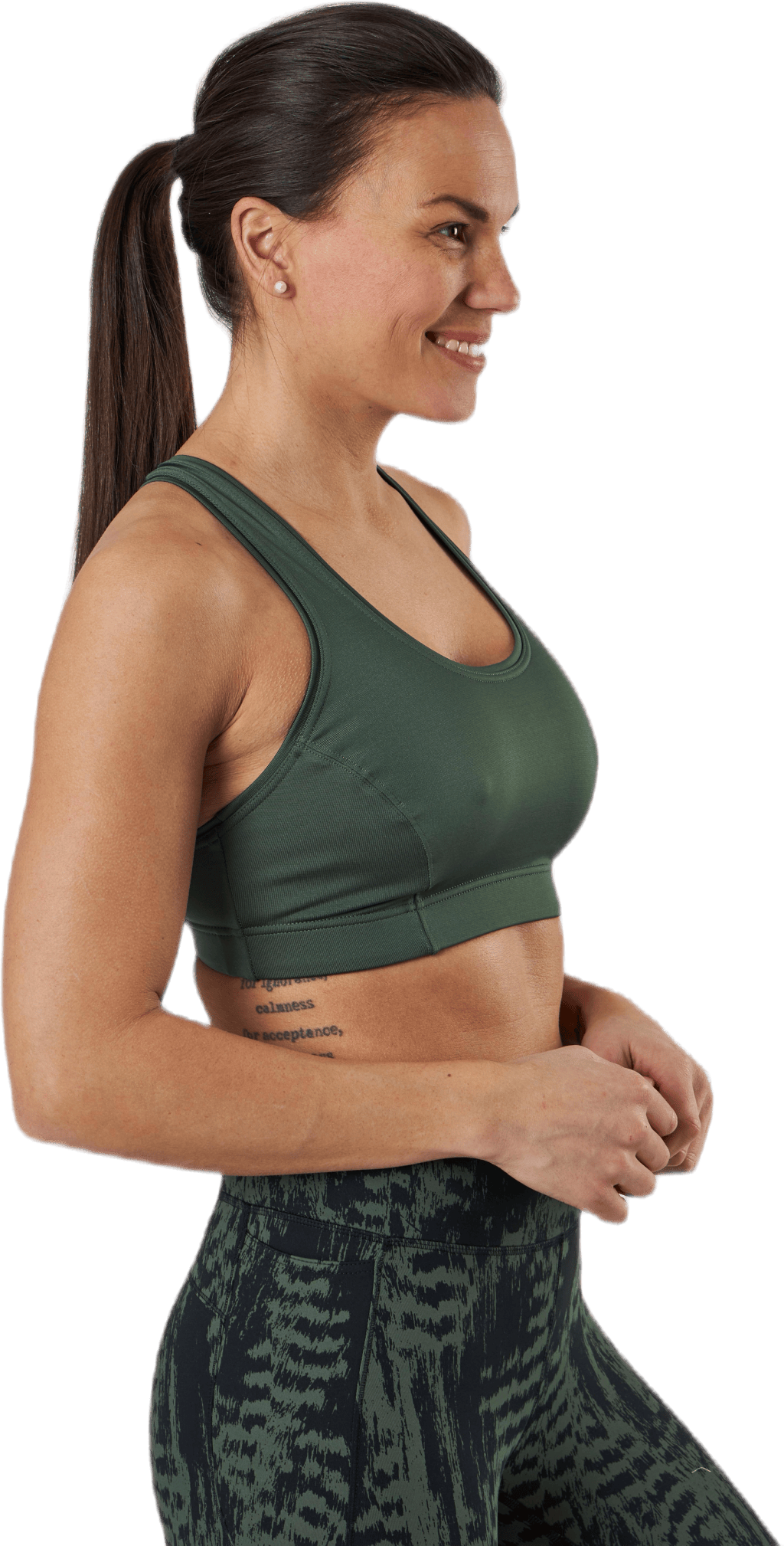 Iconic Sports Bra Green - Bild 2